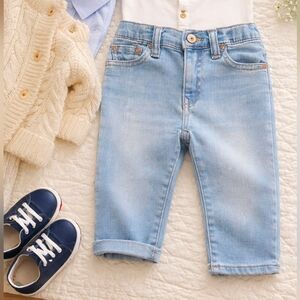 Polo Ralph Lauren Baby Sullivan Slim Stretch Jeans 12M Light Wash
